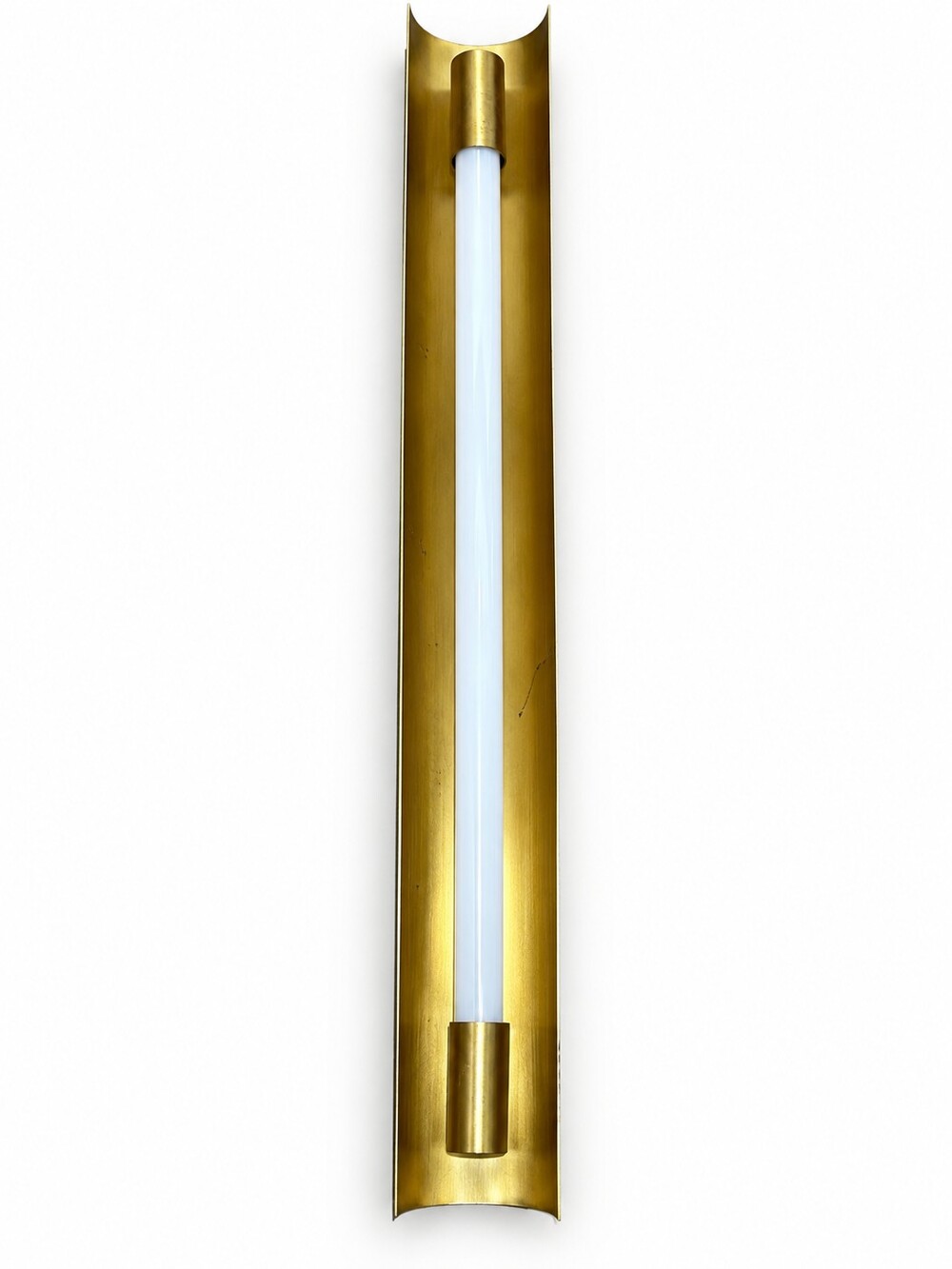Minimalist-style Brass Bathroom Wall Light Bath Sconce Damp Rated